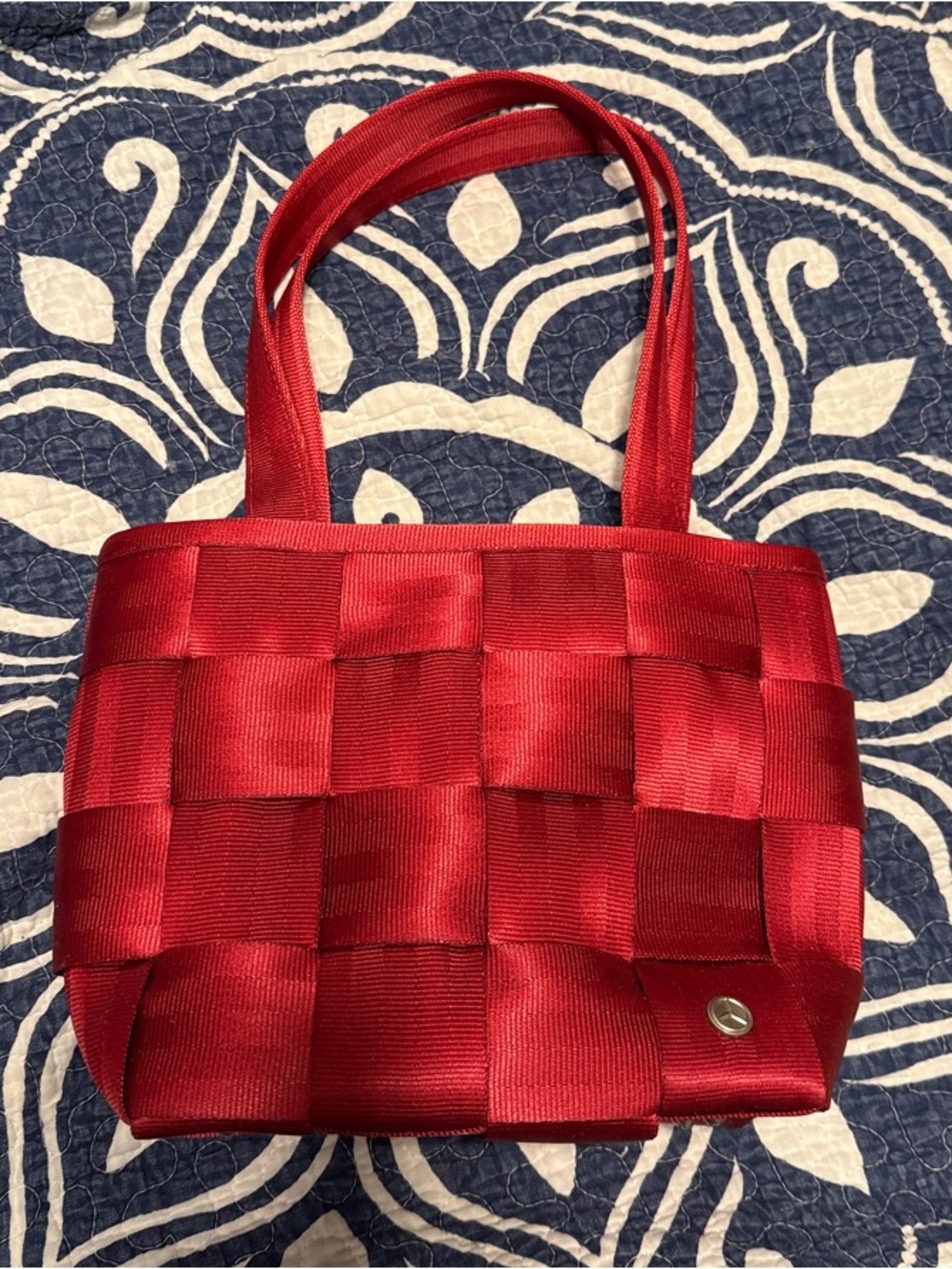 The original seatbelt bag for Mercedes-Benz Red Tote Bag
